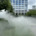 霧の彫刻家、中谷芙二子の作品「霧の彫刻 #47662 NAGI 凪」を品川シーズンテラスで体験してみよう